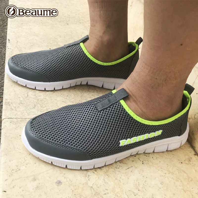 
Outdoor Running Sport Shoes For Men With Air Hole light summer Shoes boys Breathable shoes 
