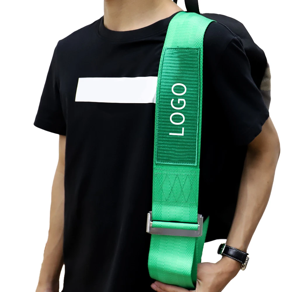 JDM Backpack Street Car Guys Seatbelt Fabric Enthusiast  Tuning Performance  JDM Racing Harness Backpack