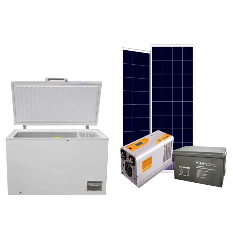 Most Popular Colorful Mini Fridge 12V DC Solar Powered Deep Chest Freezer for Home and Hotel