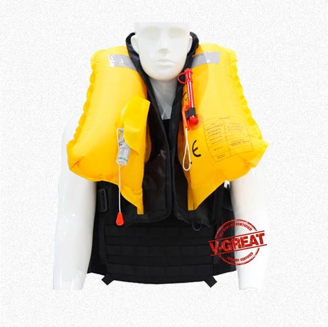 Sea Security Tactical Protective Vest Used with Life Jacket Package