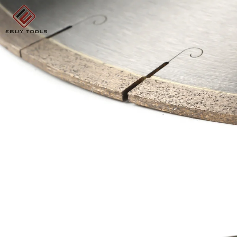 Chinese  Factory Great Quality Cutting Blade Dry or Wet Laser Welded Saw Blade For Concrete Stone Brick