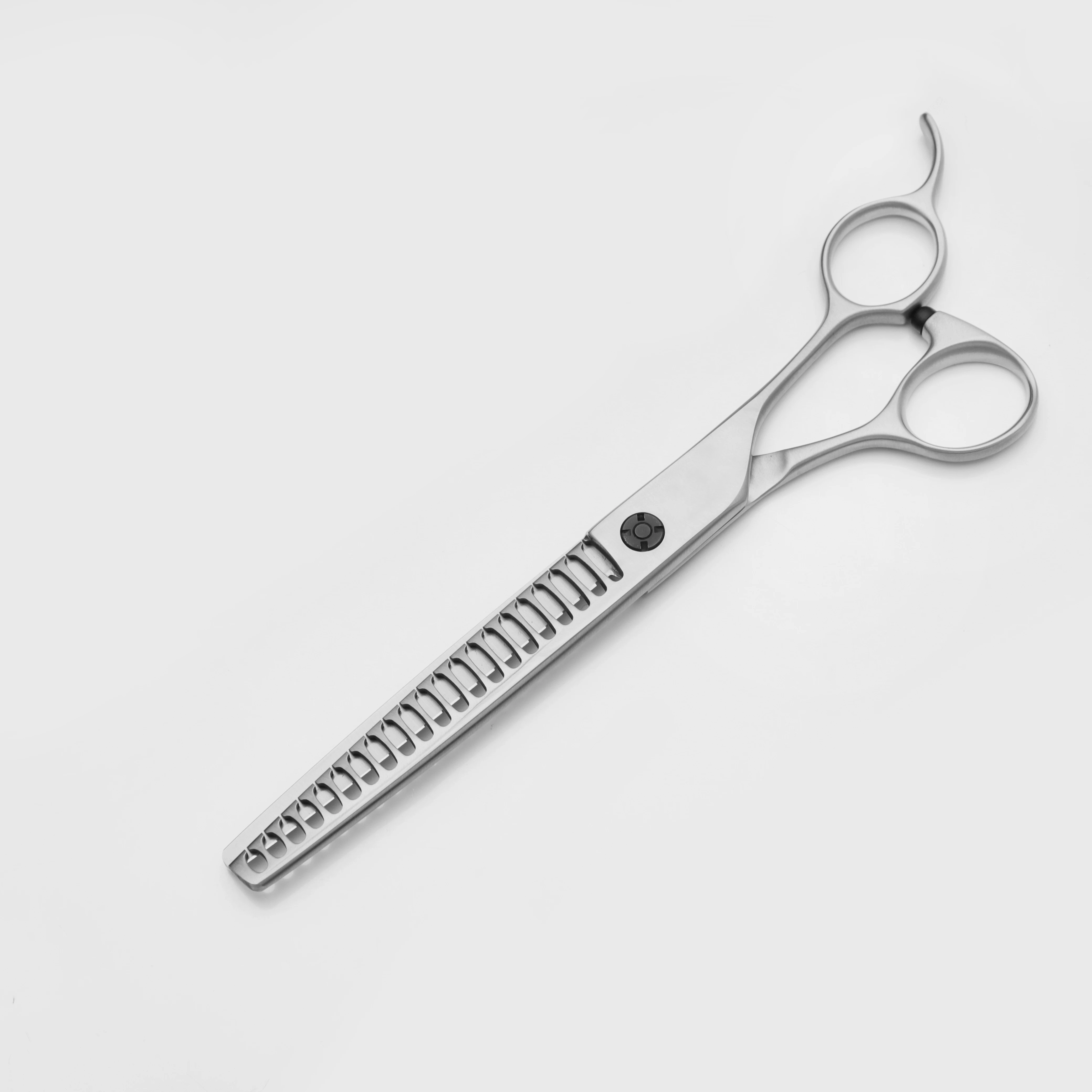 Factory Customized Stainless Steel Bearing Dog Cutting Curved Chunker Shears Japan Pet Grooming Scissors