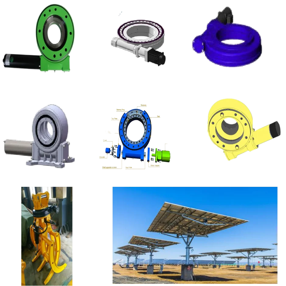 Single or dual axis drives for heliostat drive systems