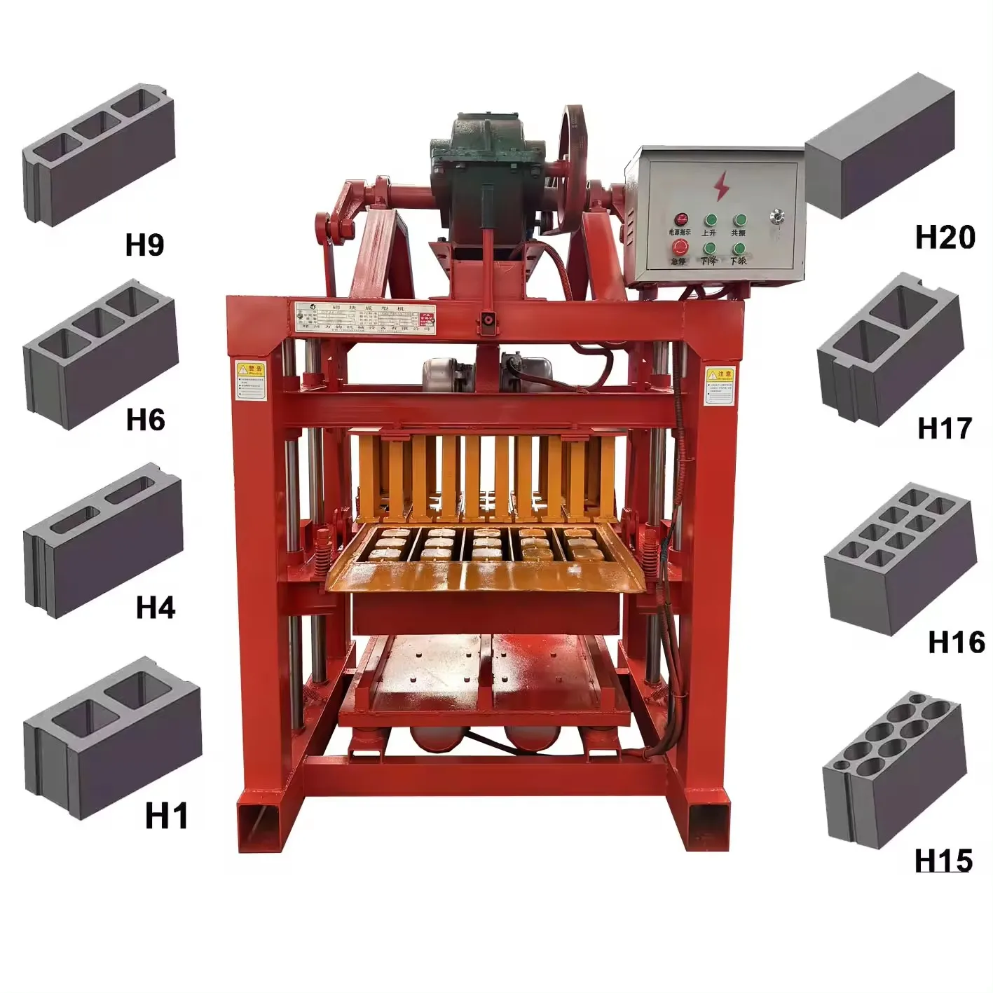 Qt4-40 Paving Block Making In Ghana Price Paver Small Dubai Brick Machine