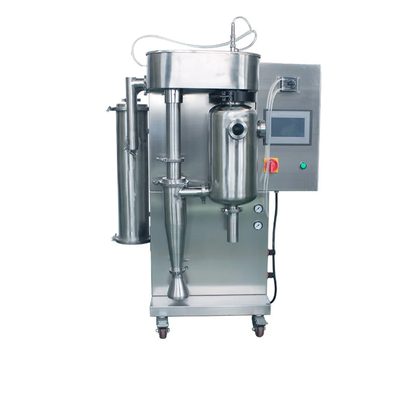 spray dryer for sample with organic solvent