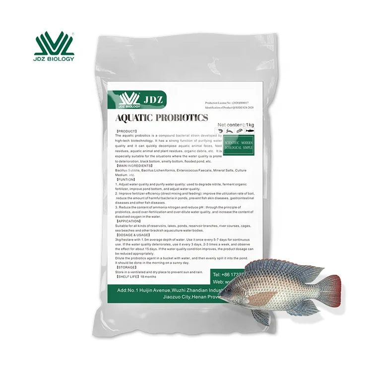 Профессиональная пищевая добавка, пробиотики для очистки воды аквакультуры
