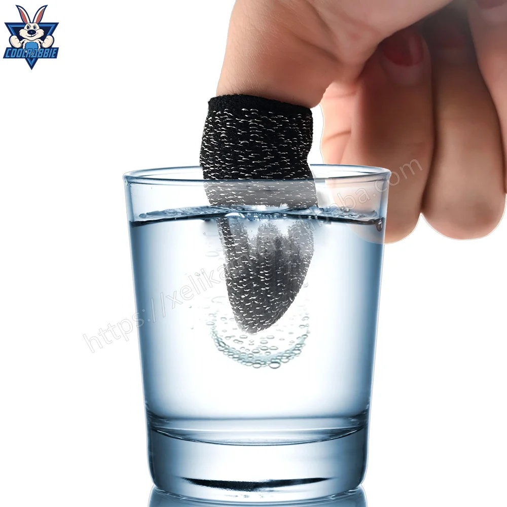 2023 Factory For PUBG Finger sleeve Anti-Sweat Fingertips Smartphone Touch Screen Finger Ttips Mobile Gaming Finger Sleeve