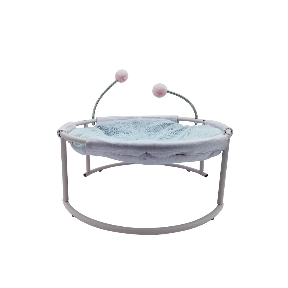 pet products 2021 Elegant Modern Luxury Felt Round Eco Friendly Design Large Big Bunk House Bed Pet Dog Cat Bed