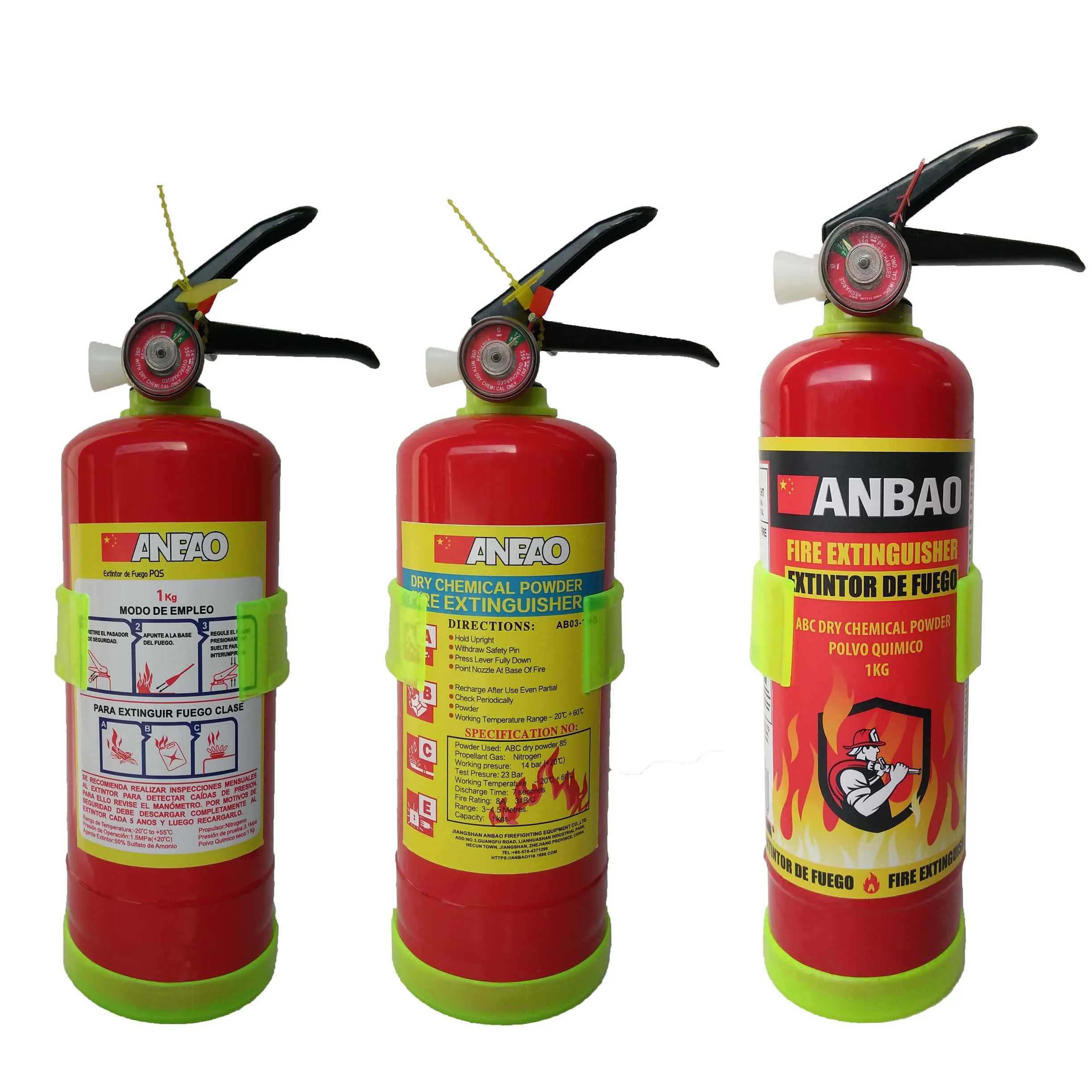 1kg Best price of Dry powder fire extinguisher Kitchen fire extinguisher