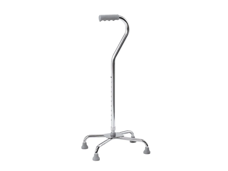 Medical Wholesale New Arrival Lightweight Quad Cane Folding Adjustable Four Leg Walking Stick