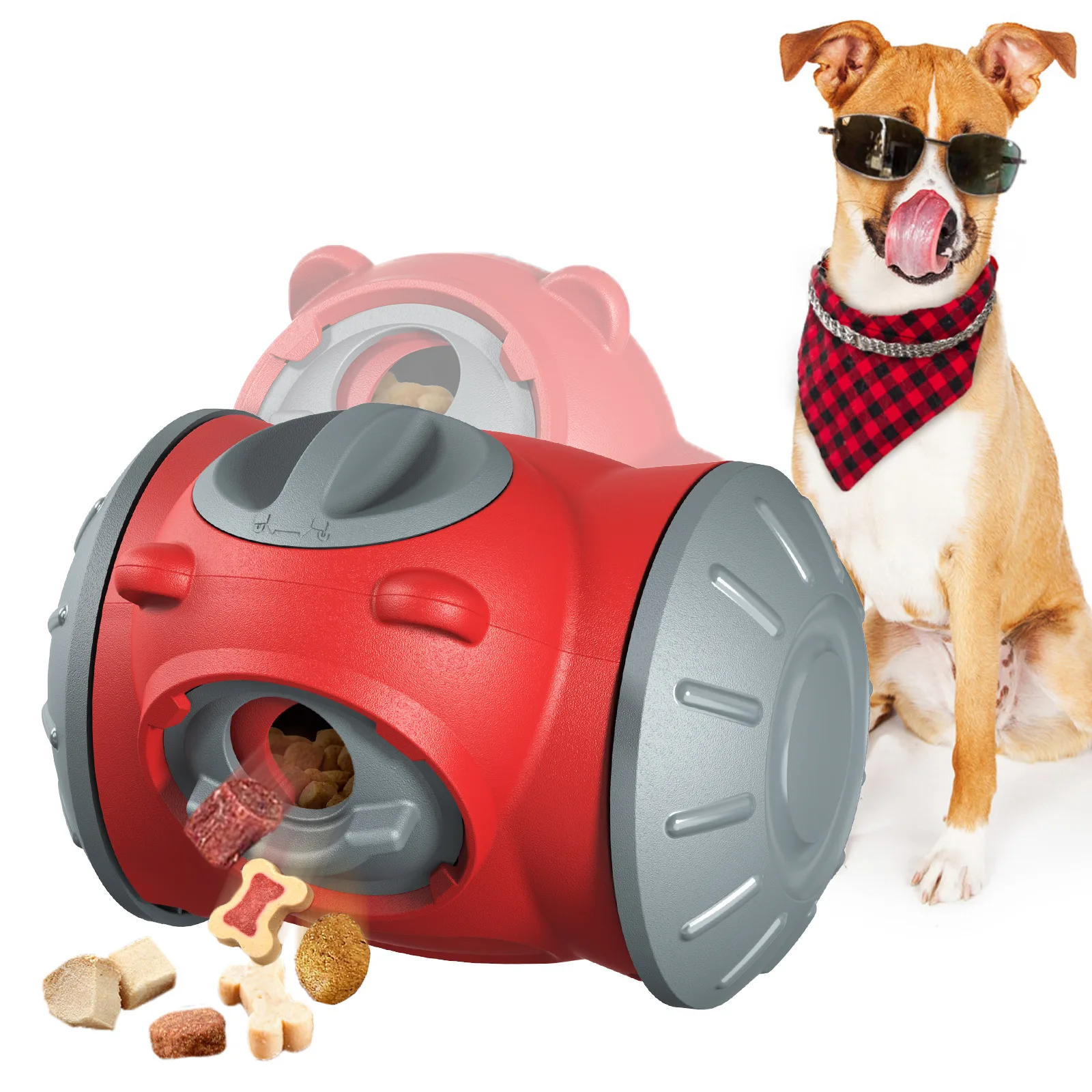 Hot Selling Multifunction Cat Toy Pet Interactive Tumbler Dog Toy Leakage Food Slow Feeder Training Pet Toy