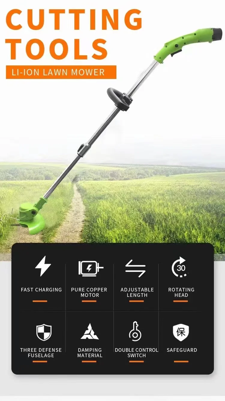 wholesale 12v grass trimmer Lithium Battery garden cordless electric lawn mower