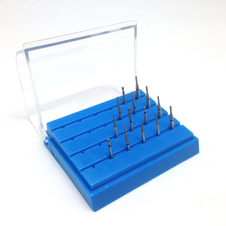 24-hole plastic dental bur holder box