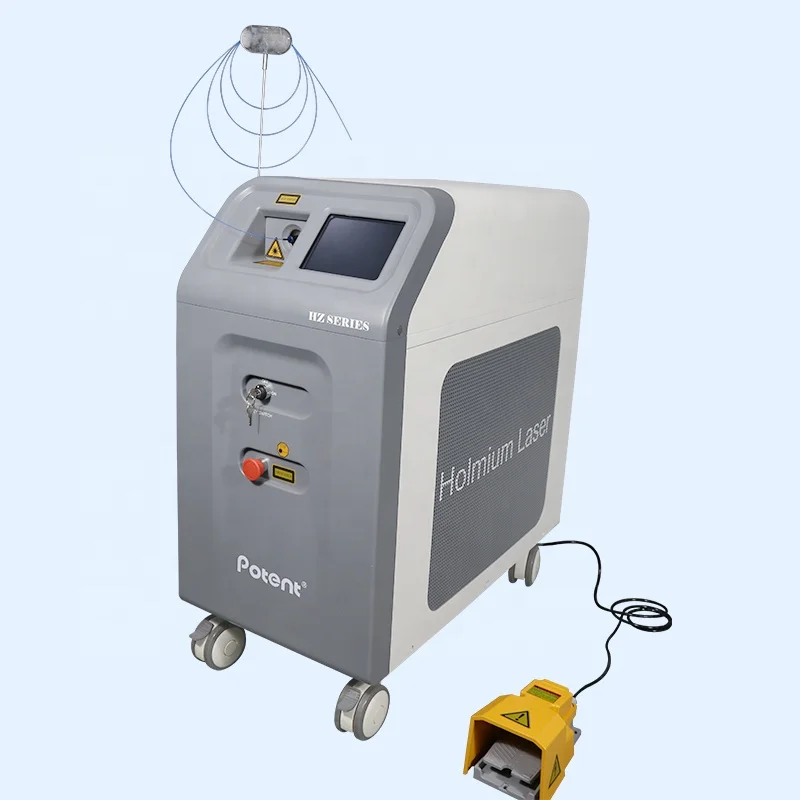 
80W 2100nm Urology Laser ureteroscopy Holmium Laser For BPH bladder Stones with ISO CE 