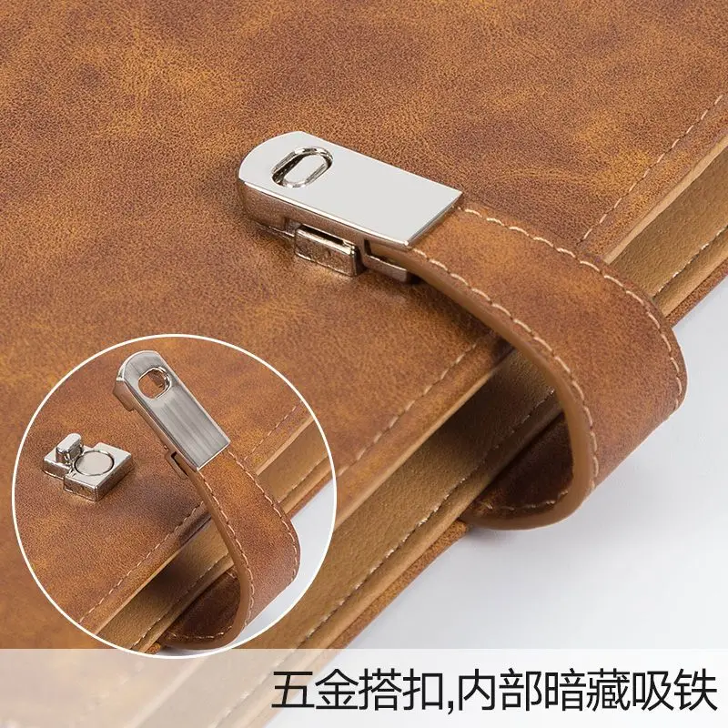 A6 PU leather Card Book Game Card Collection  Business Card Postcard Storage    Zipper Bag Loosening  Cover Notebook