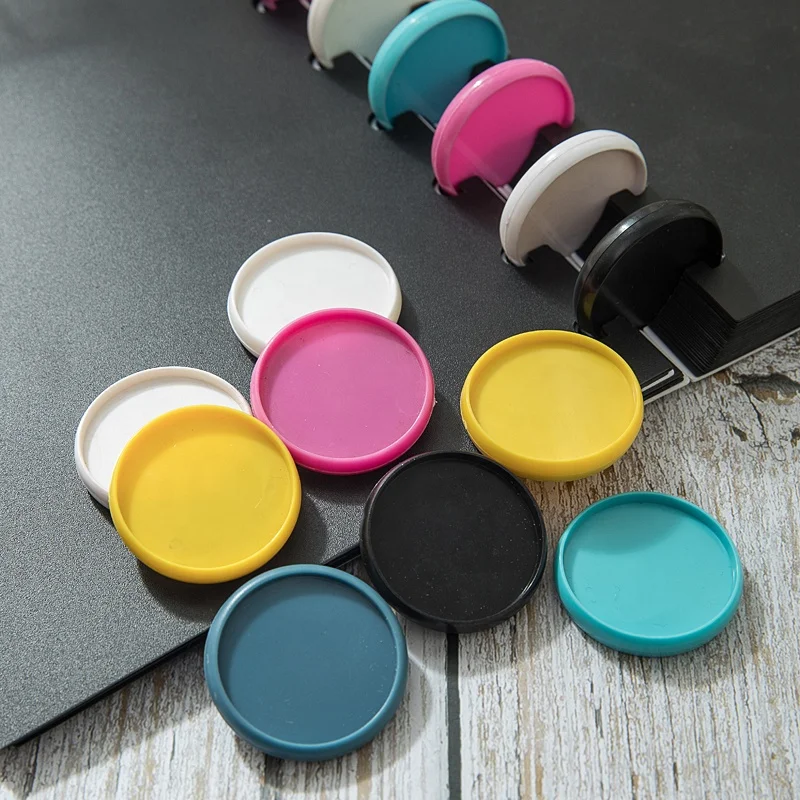 hot sale black leather journals diary notebooks/circa notebook disc