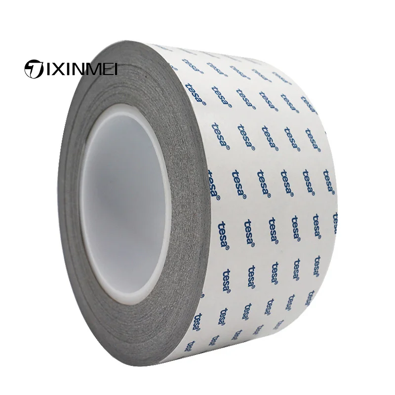 tesa 60254 double sided 0.1mm grey Excellent electrical conductivity electrically conductive woven tape