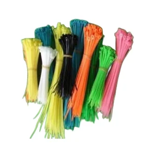 Booster factory supply colorful cable tie nylon cable tie zip ties  80mm-1200mm for toys