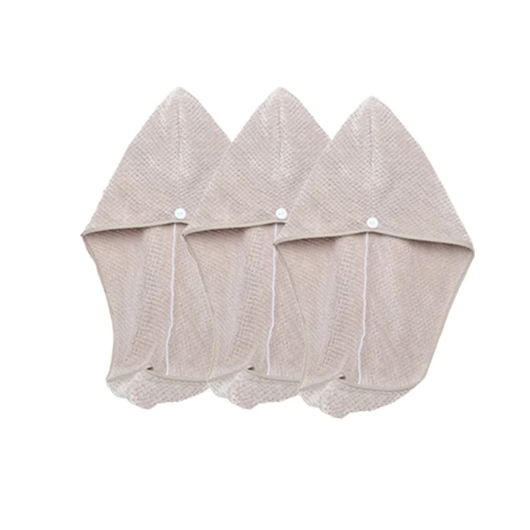 Innovative Comfortable Waffle Reusable Sustainable Quick Drying Hair Towel