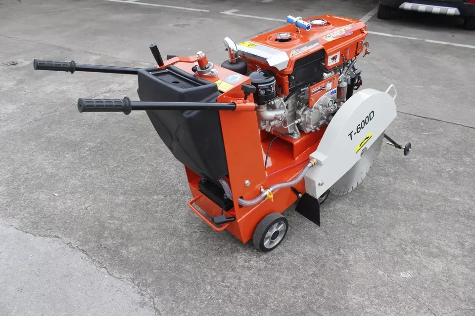 Portable 220mm Cutting Depth 260kg Concrete Joint Cutter Concrete Wall Cutter Portable Concrete Cutter