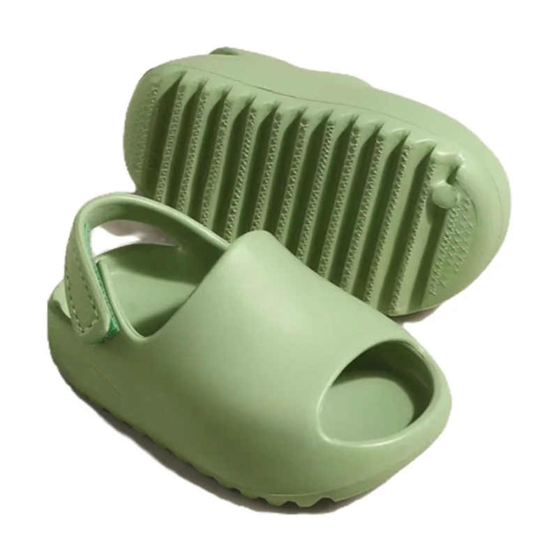 Popular Kids JINJIANG Slippers Boys Girls Non-slip Soft Pvc Eva Indoor Slippers Outdoor Sandals