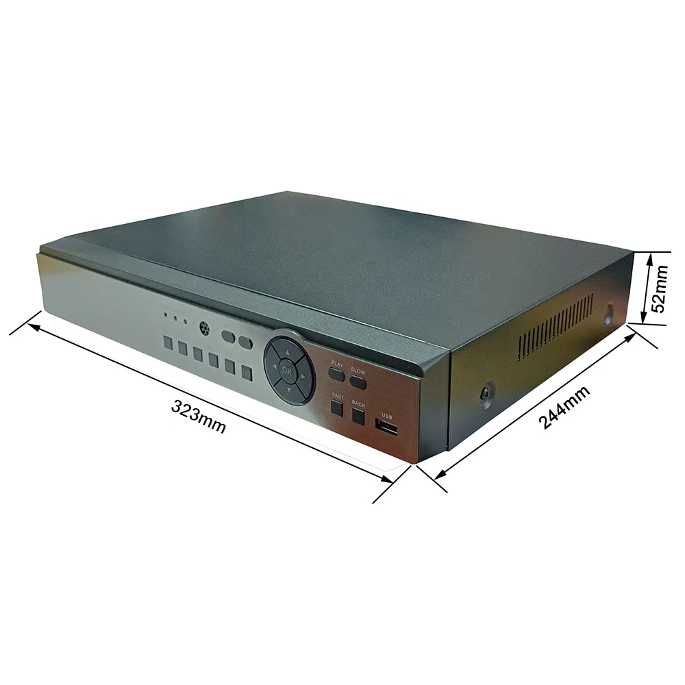 16ch XVR 4K 8MP  960H  CCTV Camera XMeye  H.265+ 16 Channel 16CH 8M 6 in 1 Hybrid TVi CVI NVR AHD DVR System Video Recorder
