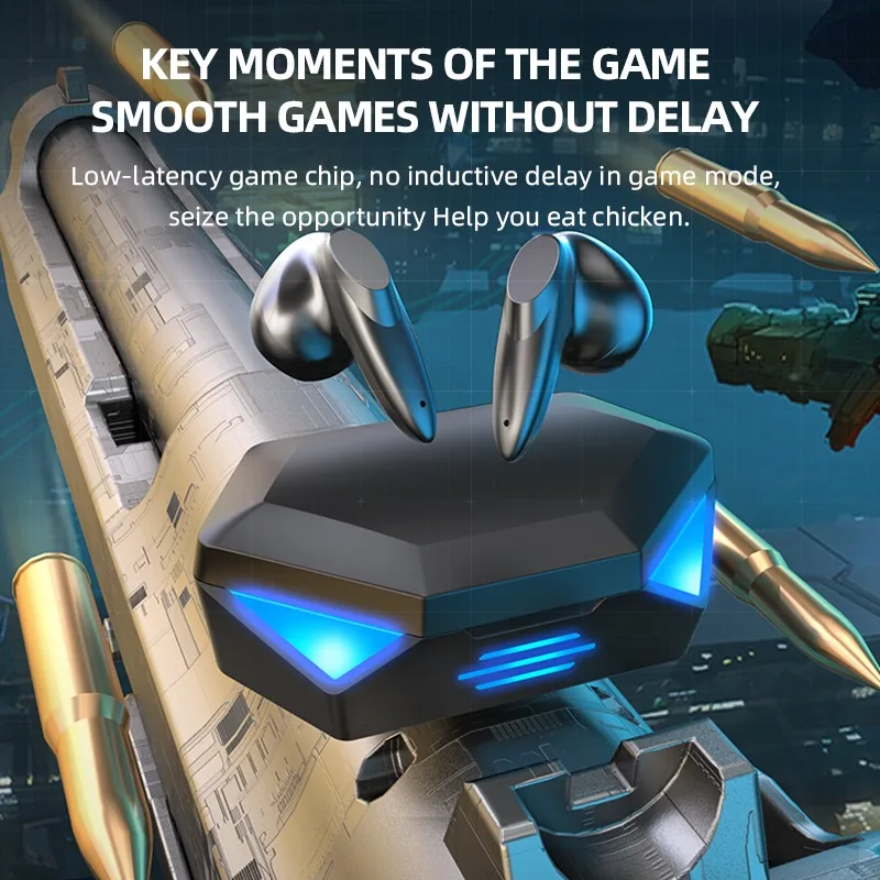 Top trending G20 TWS gaming earbuds noise cancellation high quality wireless sports waterproof headphones