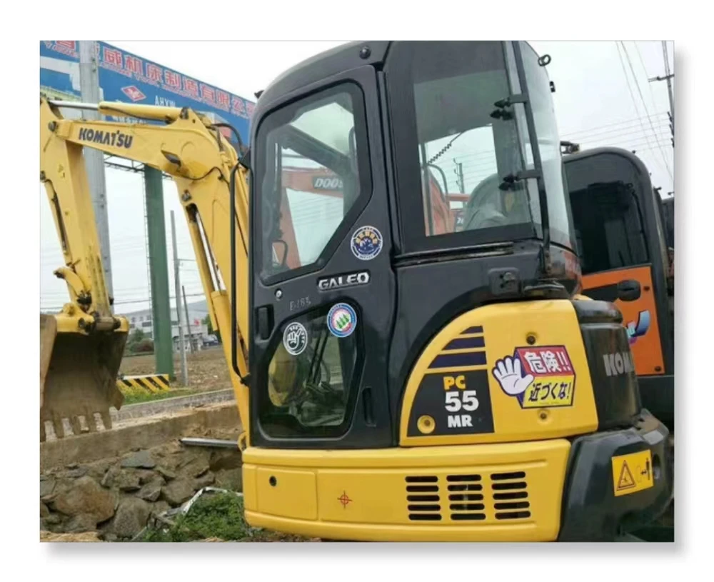 Экскаватор Pc55 KOMATSU Высокопроизводительный pc55mr pc55 pc60 pc70 используемые экскаваторы Лидер продаж