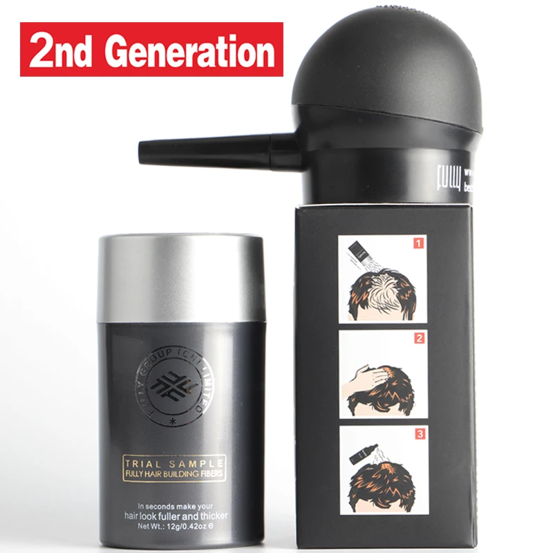 
Hair Growth Product Fully Hair Fiber Instant Hair Loss Concealer Powder 