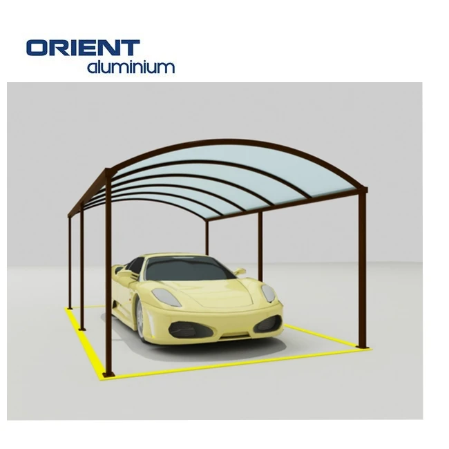 Custom Garage Canopy Outdoor Aluminum Structure Carport Water Proof Aluminium Carport