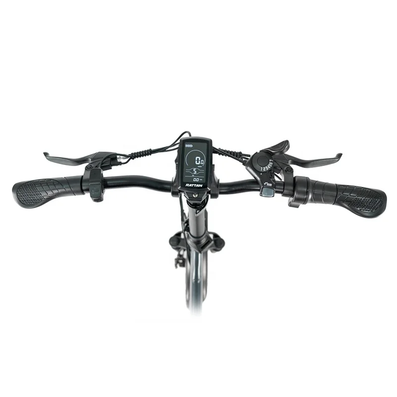 Rattan factory outlet folding e-bike LM 500w folding electric bike wholesale e-bike