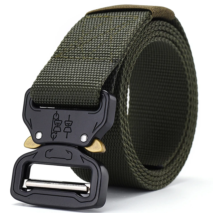 Ремень тактический Мужской, Многофункциональный нейлоновый плетеный пояс для тренировок на открытом воздухе