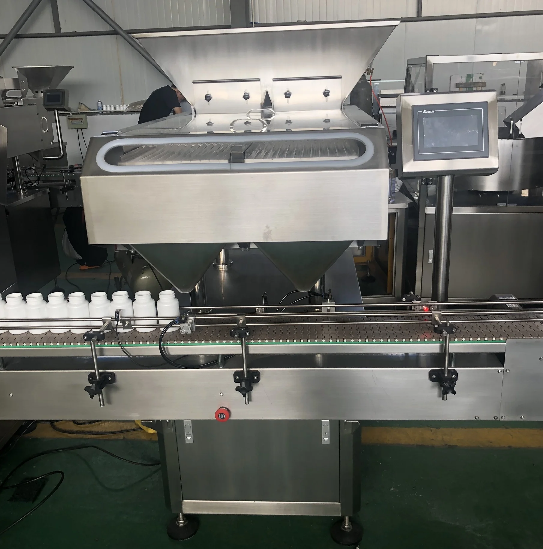 JF-24 Electronic Tablet Capsule Counting And Filling Machine
