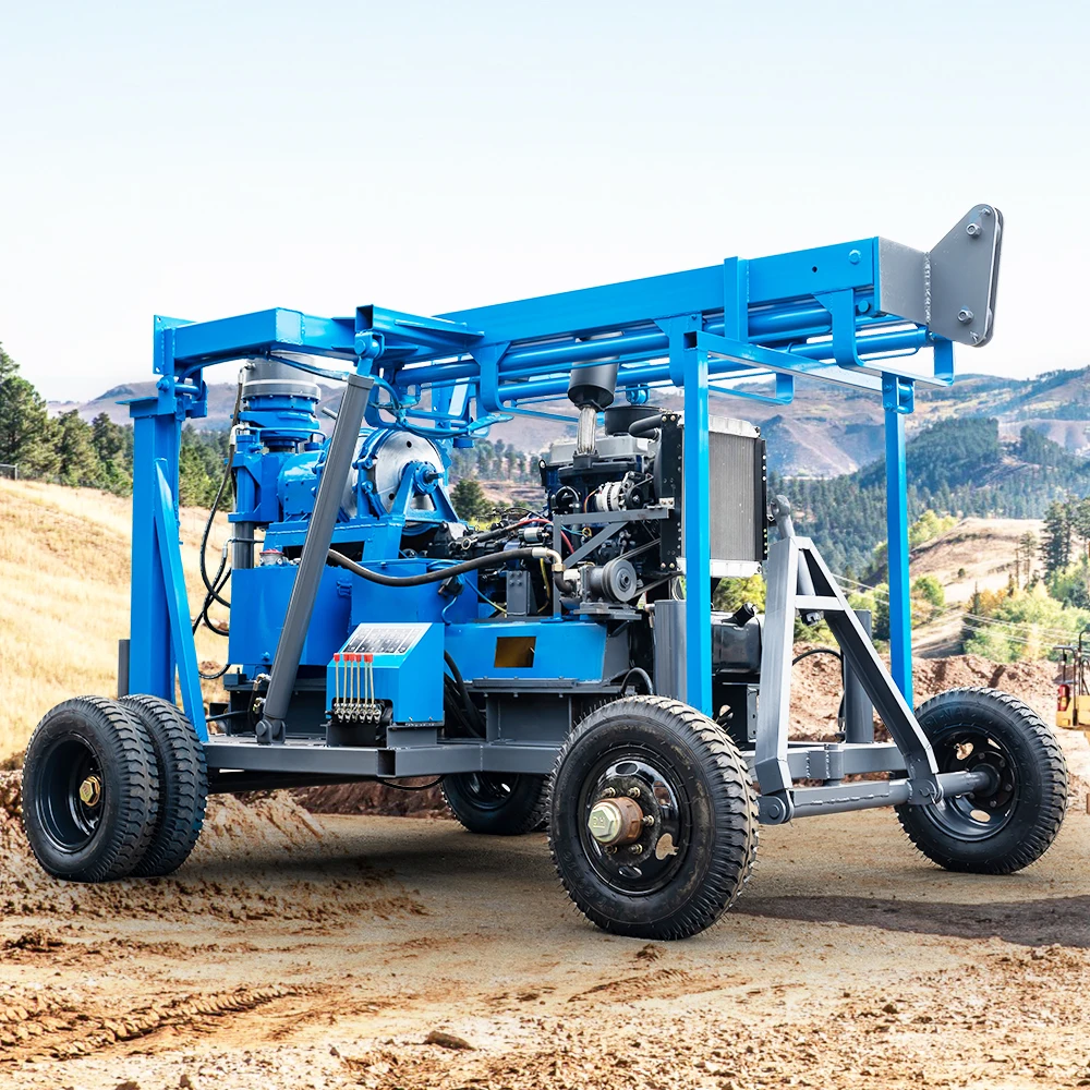 Hydraulic Drilling Equipment Mud Rotary Drilling Rig Water Well Borehole Drilling Machine