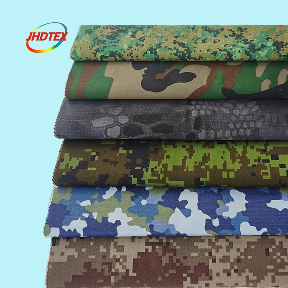 JHDTEX desert night camo cordura 500d 1000d nylon ripstop camouflage fabric for tactical assault battle uniform set