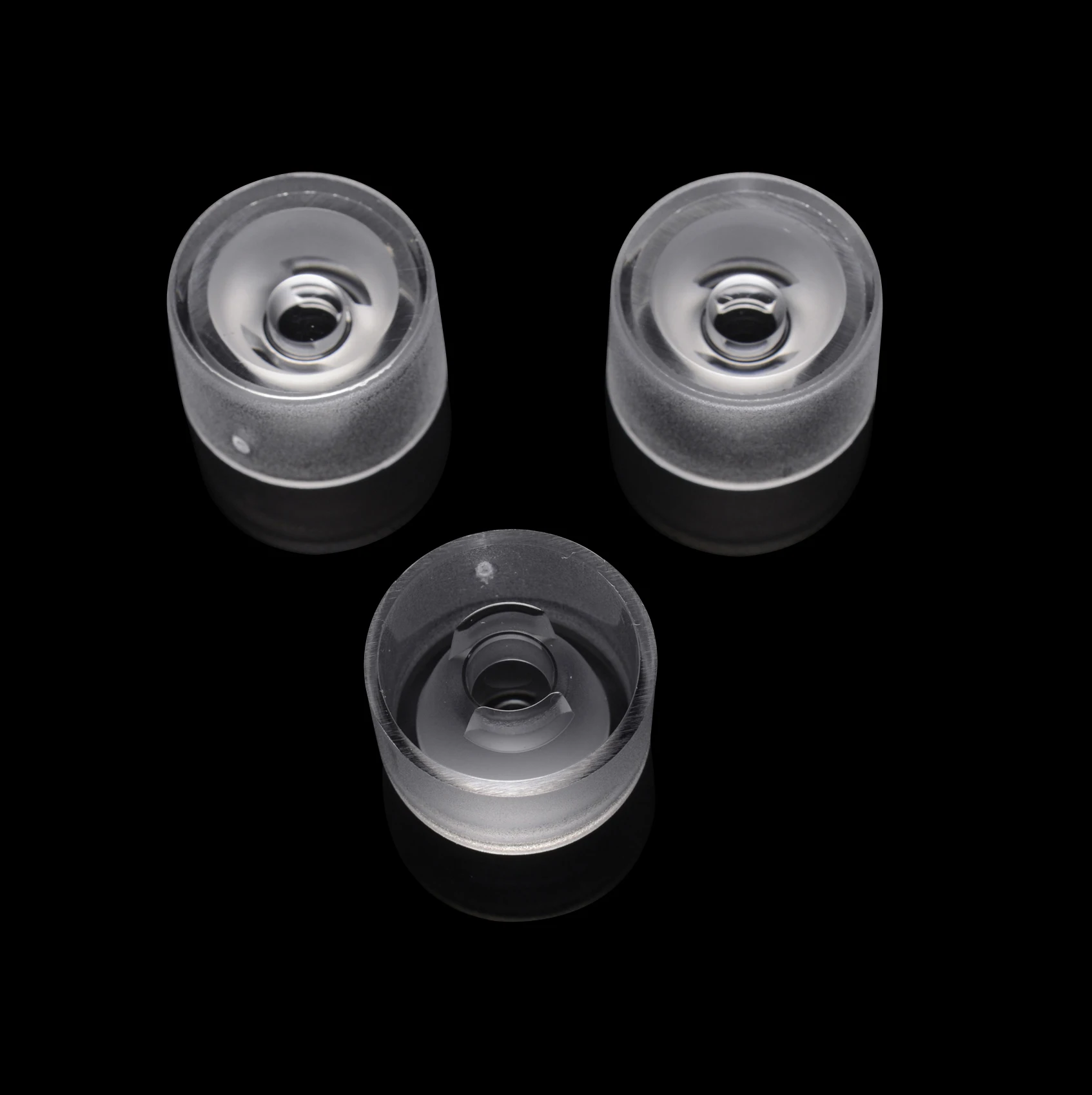 3W Rgb Focus Led Lens 21.8Mm Waterproof Pmma Lens For Rgbw Led