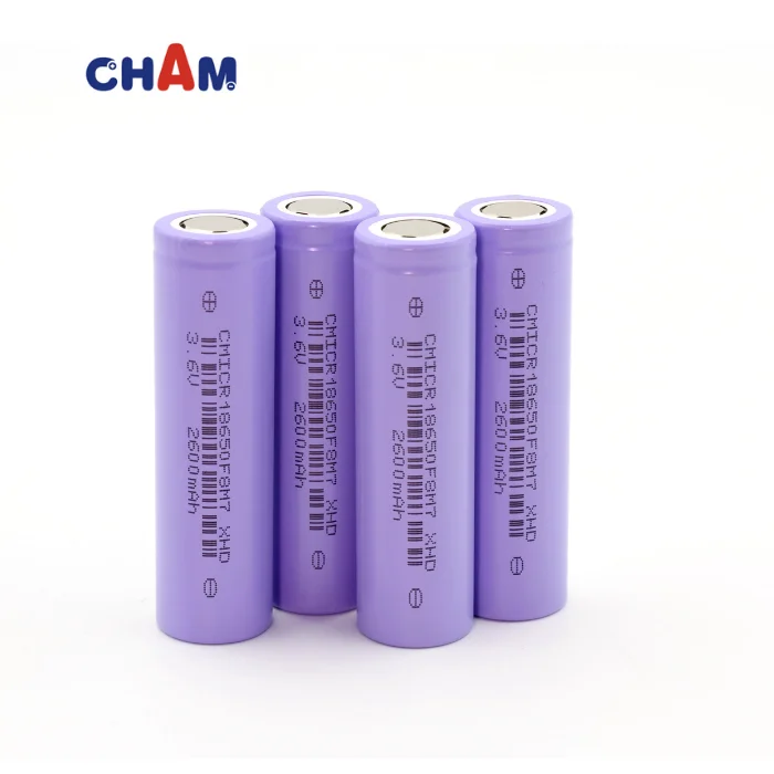 CHAM 3C BIS 2600mah  18650  battery Rechargeable Lithium Ion Batteries 18650 2600mah for LED bulb
