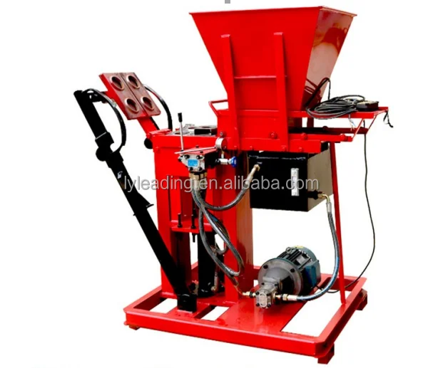 Free Mold hydraulic press brick making machine automatic clay concrete block making machine