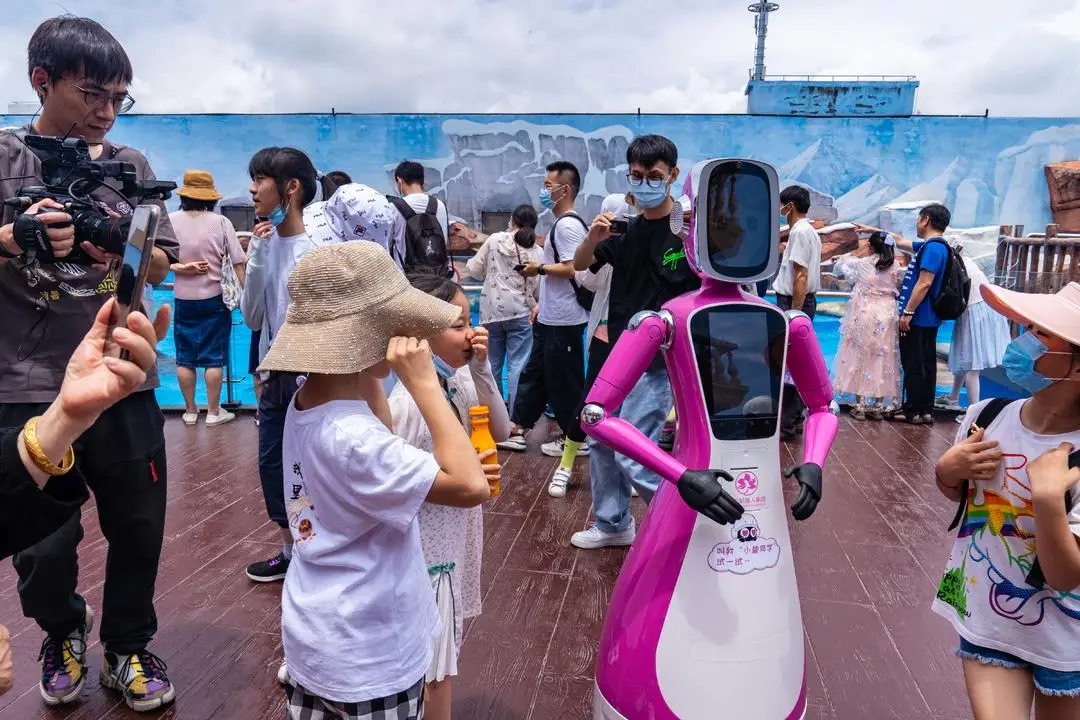 High Quality Guidance Intelligent Humanoid Service Ai Welcome Commercial Robot Reception Robots Catering Equipment