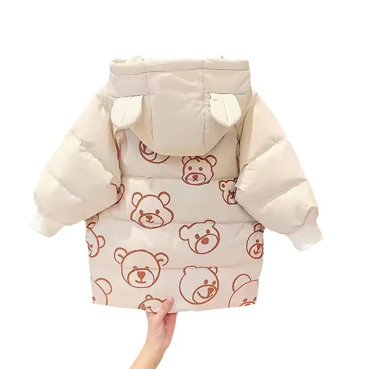 Baby winter thickened cotton coat 4-5 years old