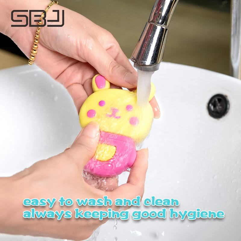 Silicone Cute Bear Silicone Baby Toddler Training Bite Teether for Kids Infant Children with Vibration