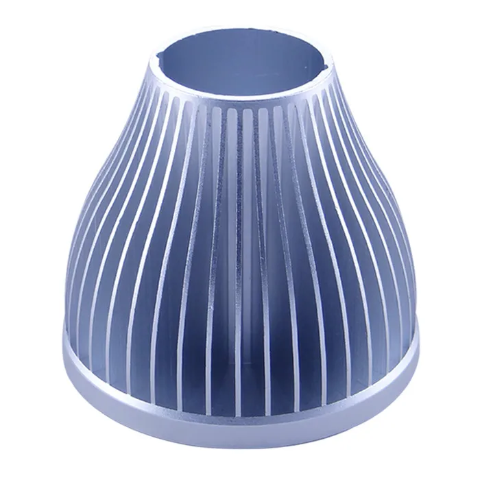 Hot Selling Silver LED Heatsink Cold Forged Aluminum Bulb LED Heat Sink Factory Price Radiator for LED Lamp