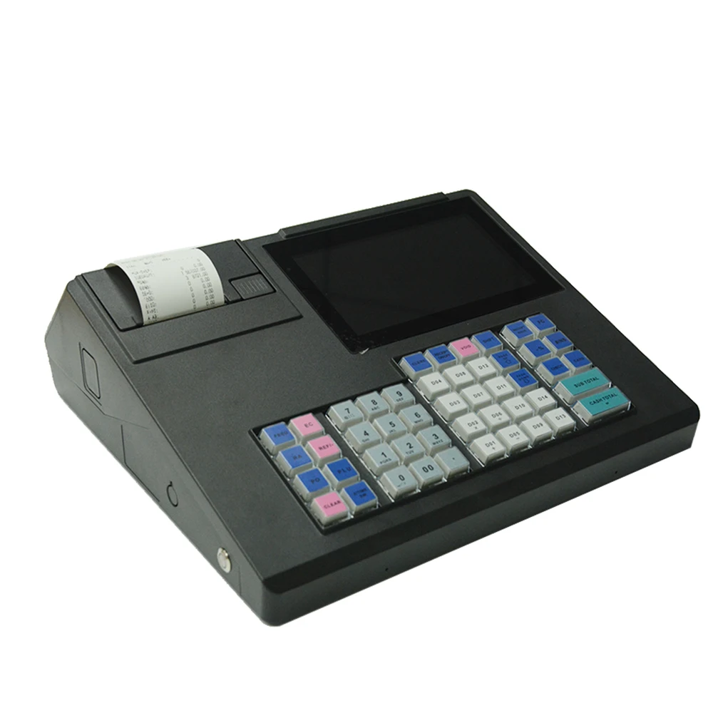 Android 11 All in one POS 48-key Keyboard POS Systems with auto-cutter 80mm thermal printer HCC-A1170