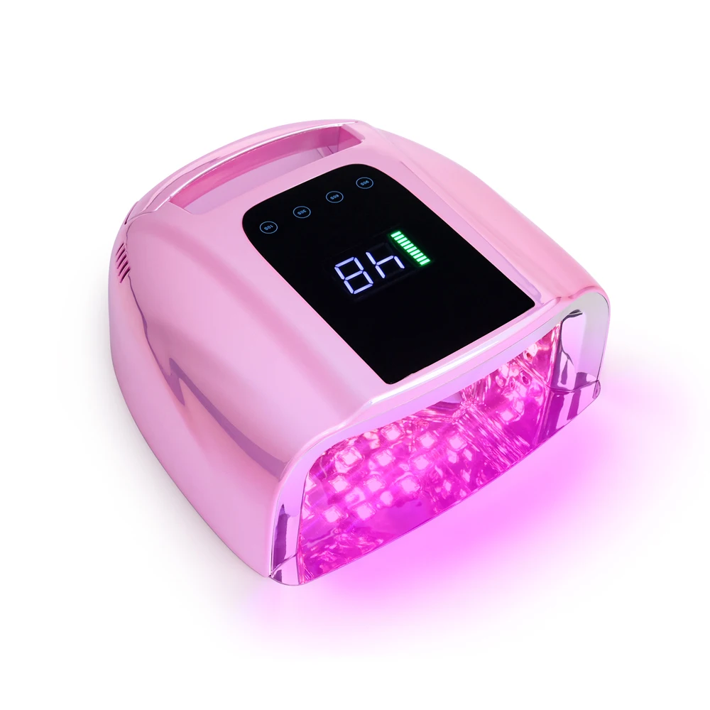 NEW Professional UV Nail Lamp Rechargeable 42 LEDs Fast Drying 96W Cordless Manicure Curing LED Light Dryer For Gel Nails Polish