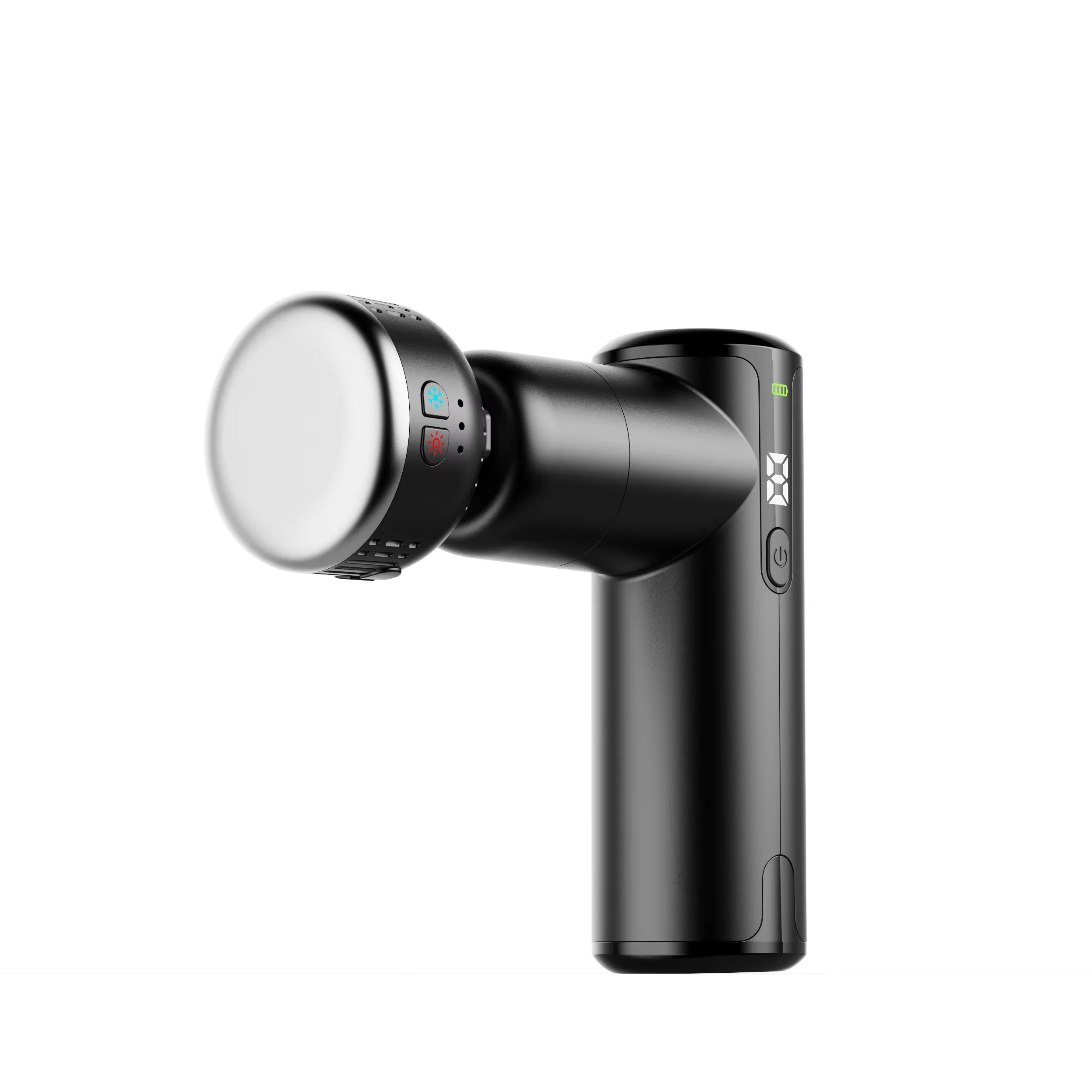 Phenitech Gun Massage Hot & Cold 5 Replaced heads Rechargeable Long Battery Deep Tissues Muscle Relaxation With 10 Speed Levels