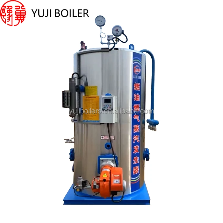 200 Kgh Fuel Oil/Gas Fired Steam Generator 100 Kw Boiler Vertical Propane Boiler