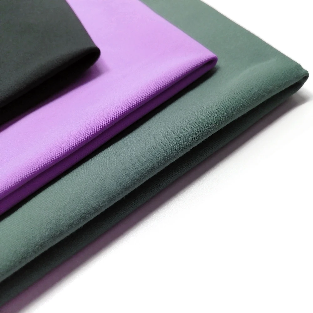Natudon Textile Manufacturer Moisture Wicking Spandex Knit Fabric for Gym Wear