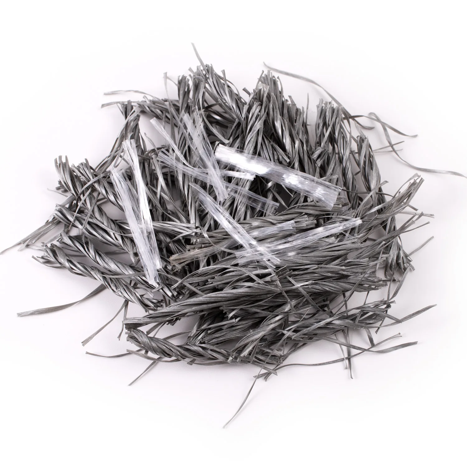 Polypropylene Macro Fiber Twisted Bundle for Concrete Reinforcement in Building Construction PP Fiber Model