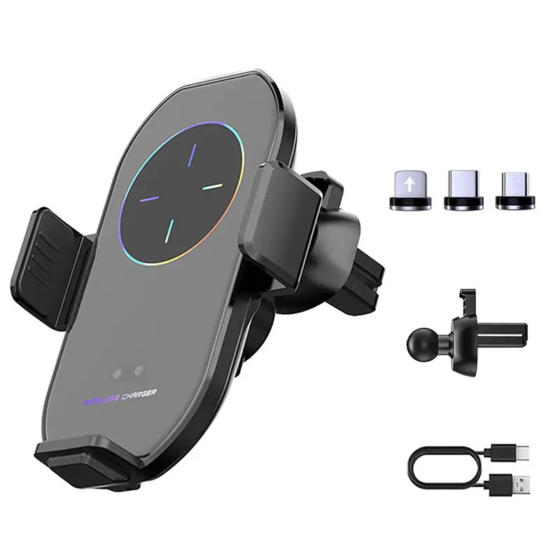 Fast Delivery Magnet Car Phone Holder Charger Wireless Magnetic Phone Charger For Car
