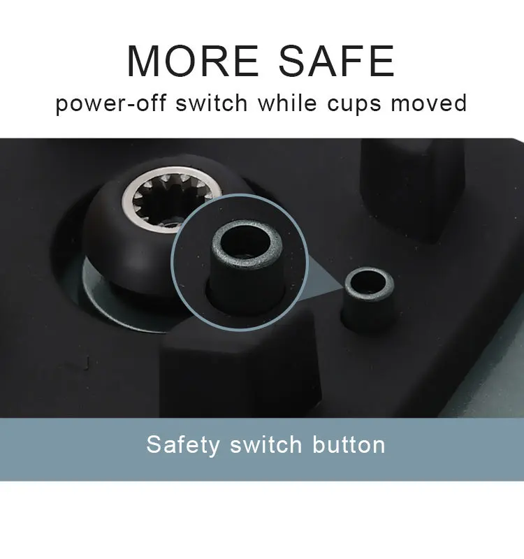 Electric Blander Heavy Duty Commercial Fruit Maker Machine Grinder Mixer Juicer Blender